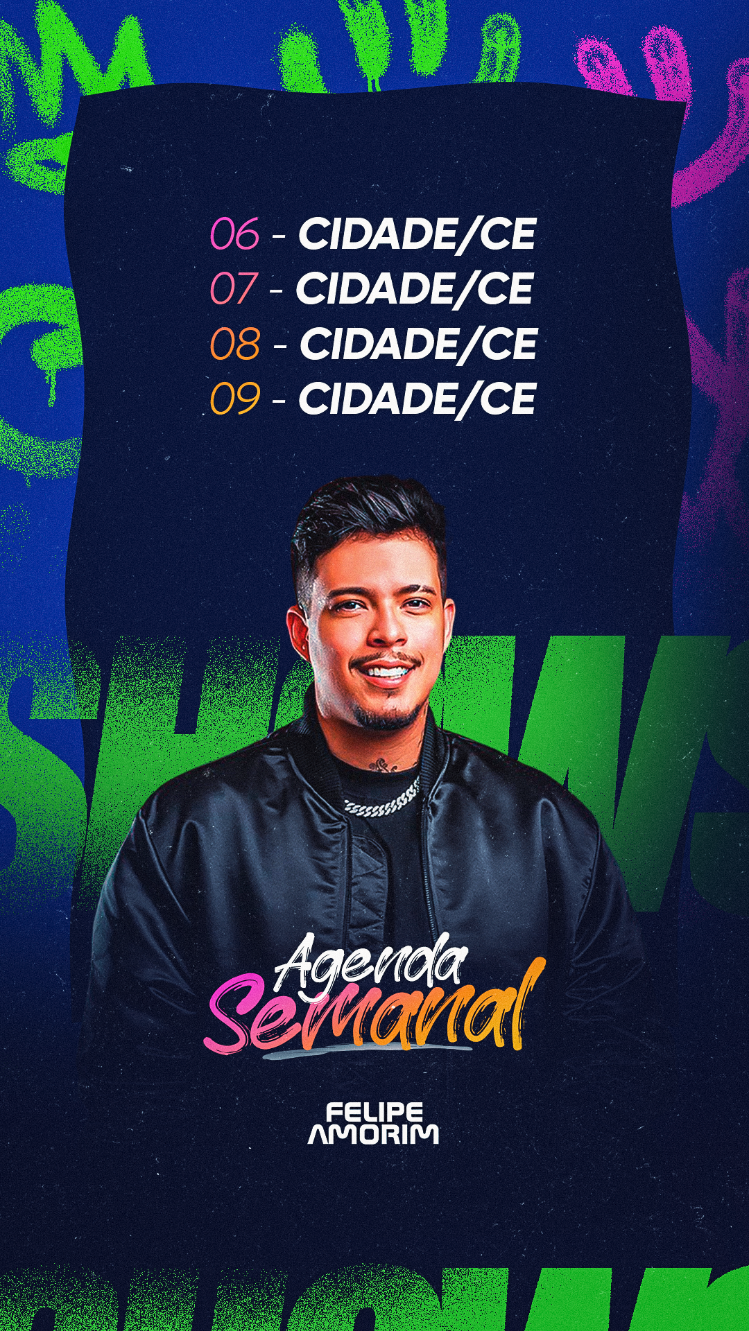 AGENDA SEMANAL FELIPE AMORIM