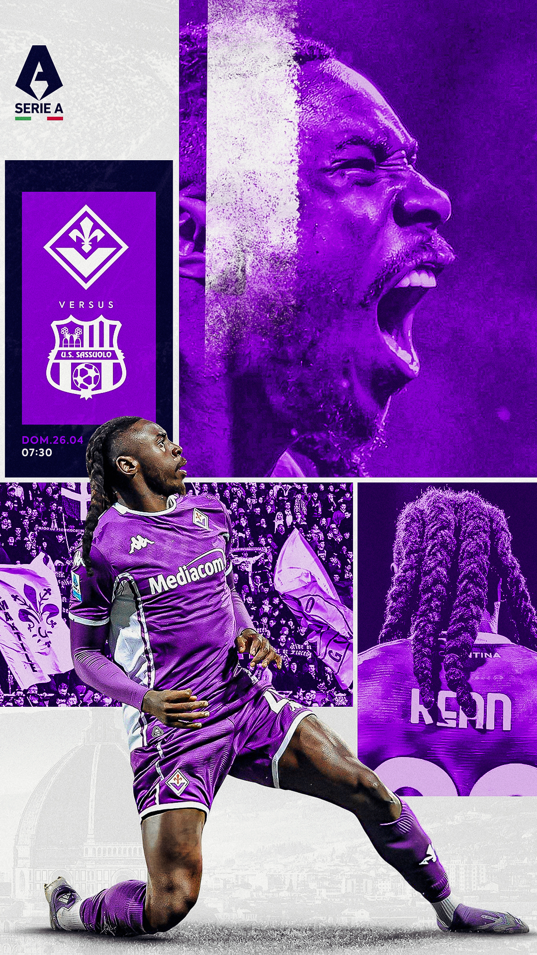 FLYER MATCHDAY MOIS KEAN FIORENTINA 1