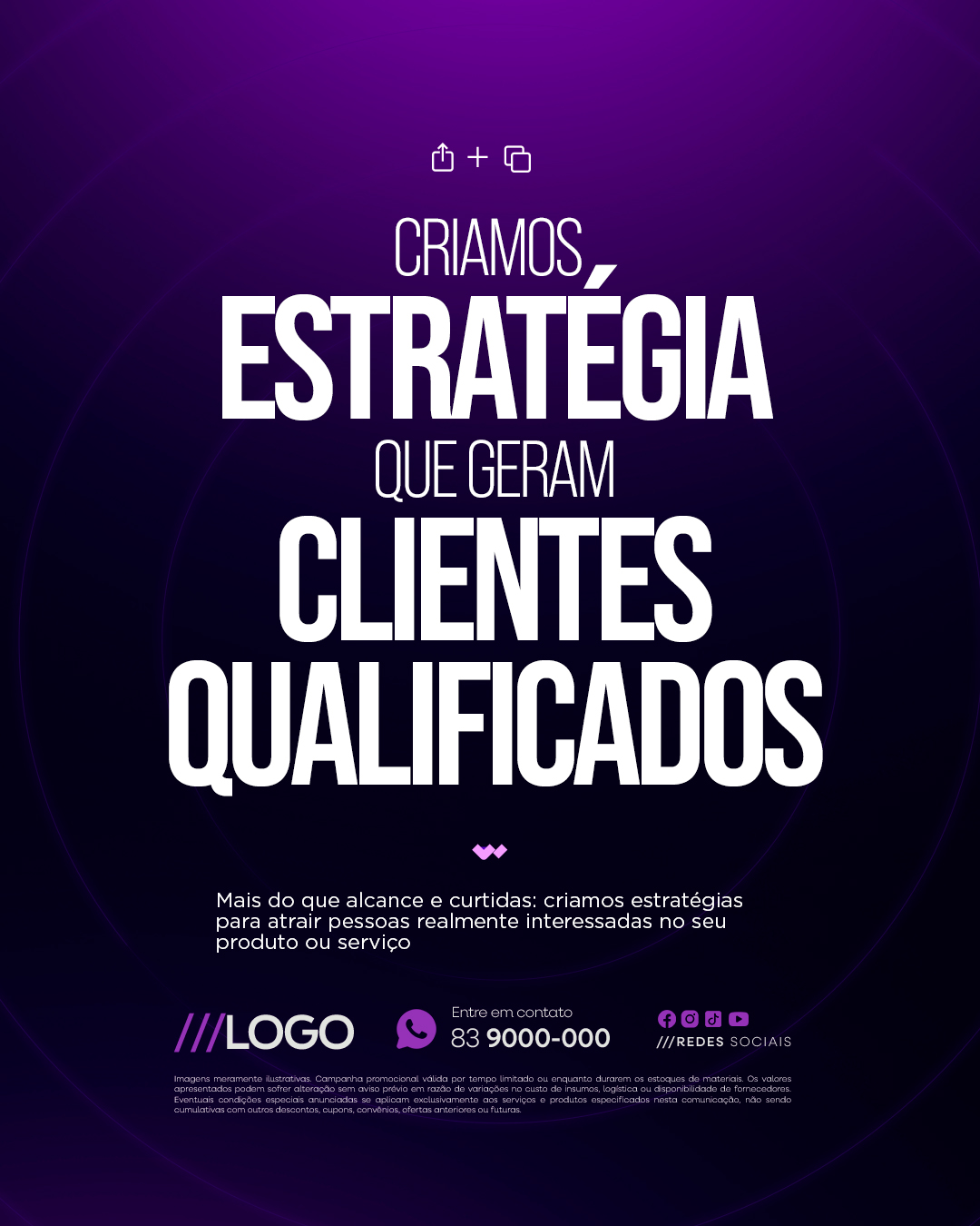 Marketing Digital Criamos Estratégia Que Geram Clientes Qualificados PSD Editável