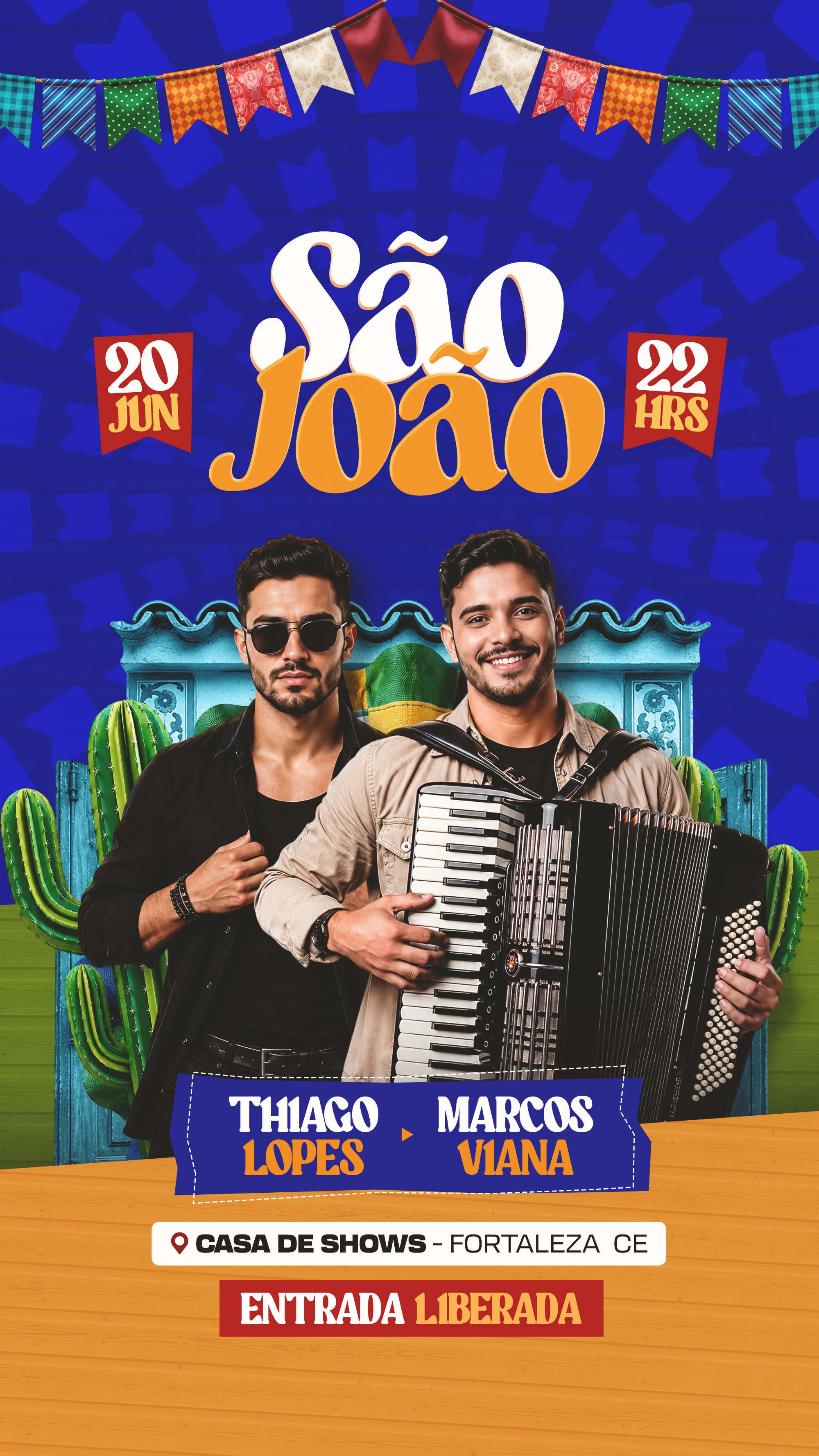 14 FLYER EVENTO SO JOO FESTIVAL JUNINO STORY PSD EDITVEL